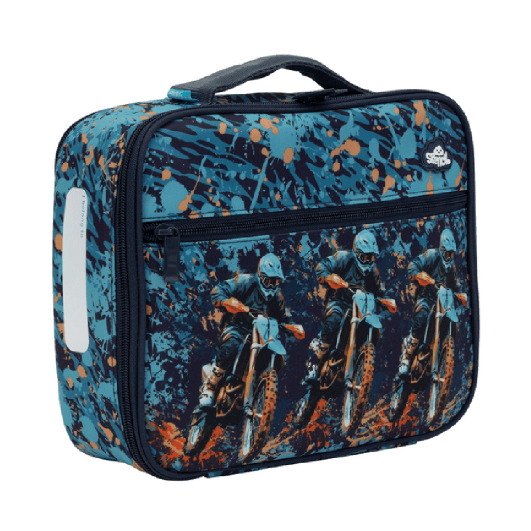 Spencil BIG Cooler Lunch Bag + Chill Pack - Moto Camo Trax