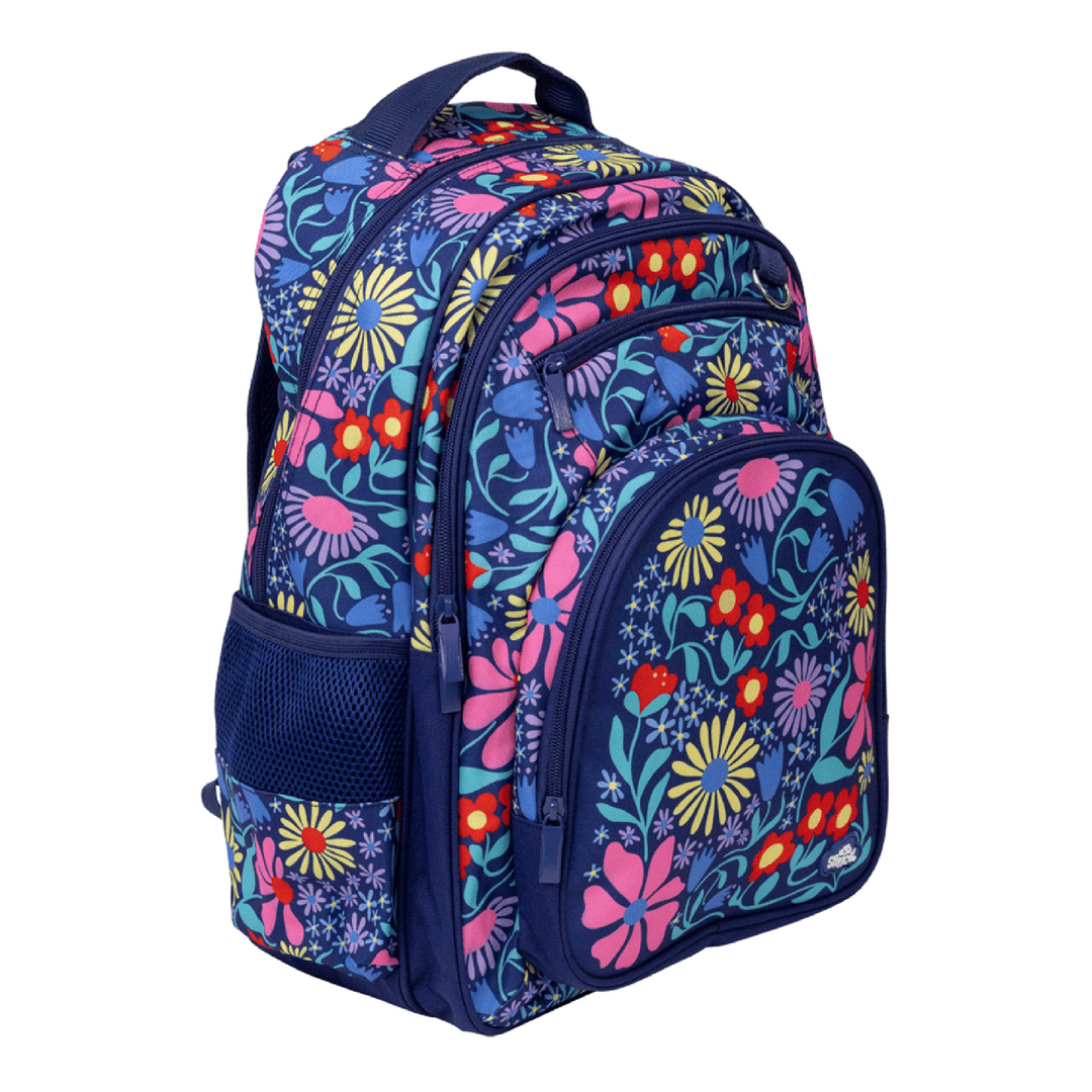 Spencil Big Kids Backpack - Flower Fun