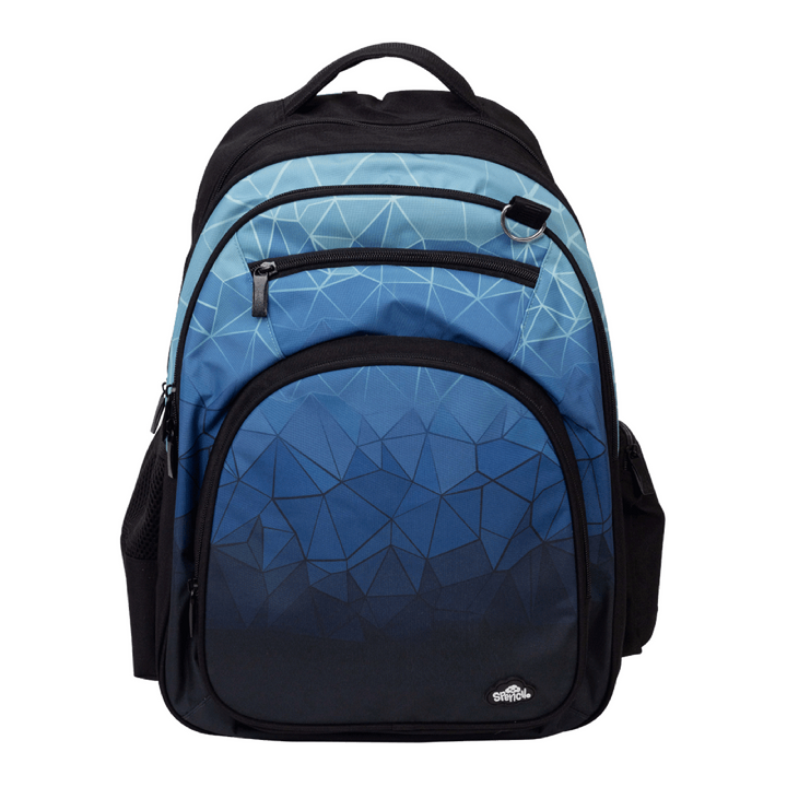 Spencil Big Kids Backpack - Fractal