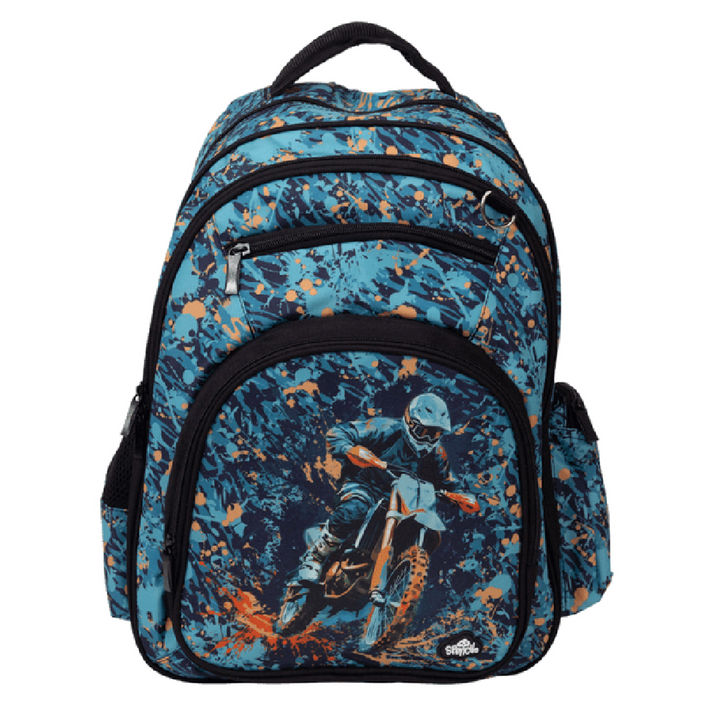 Spencil Big Kids Backpack - Moto Camo Trax