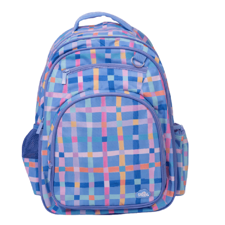 Spencil Big Kids Backpack - Pastel Plaid