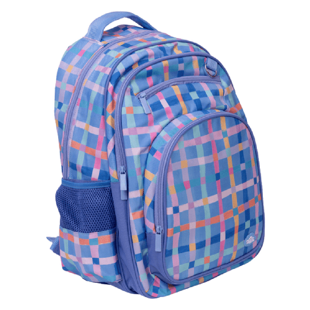 Spencil Big Kids Backpack - Pastel Plaid