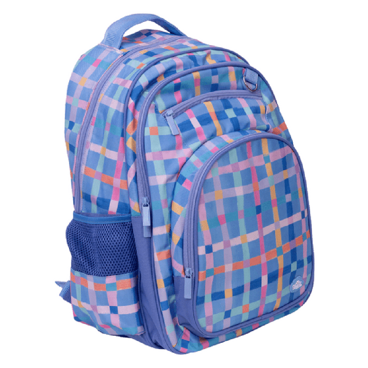 Spencil Big Kids Backpack - Pastel Plaid