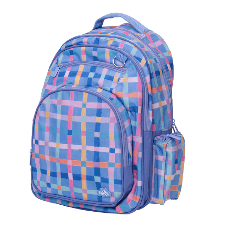 Spencil Big Kids Backpack - Pastel Plaid