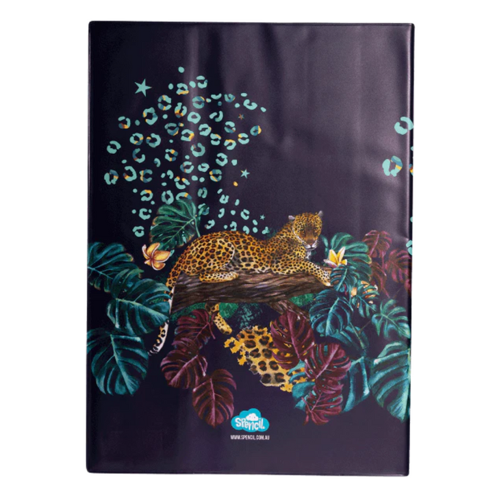 Spencil Book Cover - Scrapbook - Leopard Queen