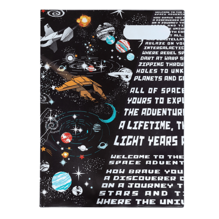 Spencil Book Cover - Scrapbook - Space Adventure