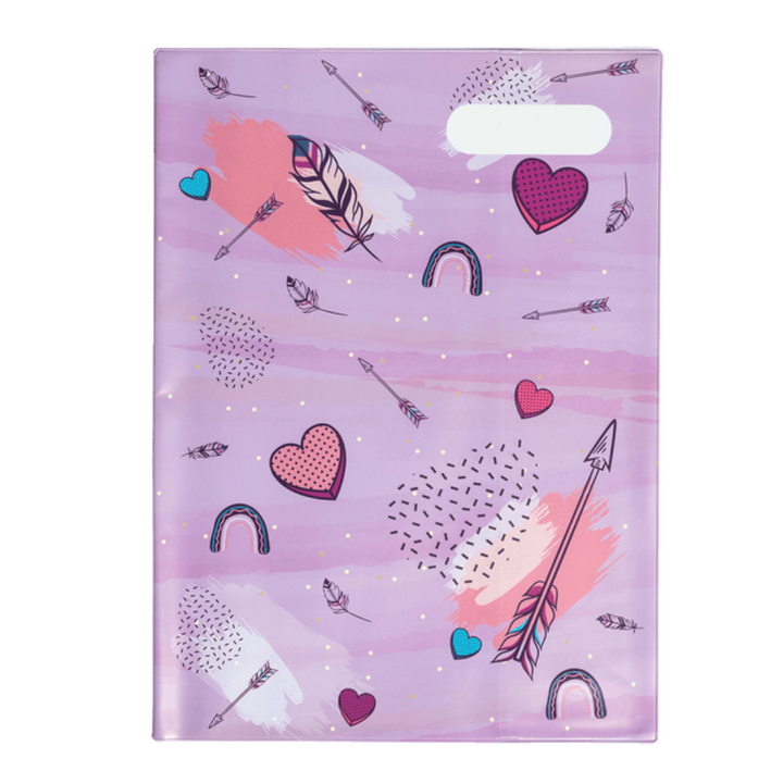 Spencil Book Cover - Scrapbook - Hearts & Arrows