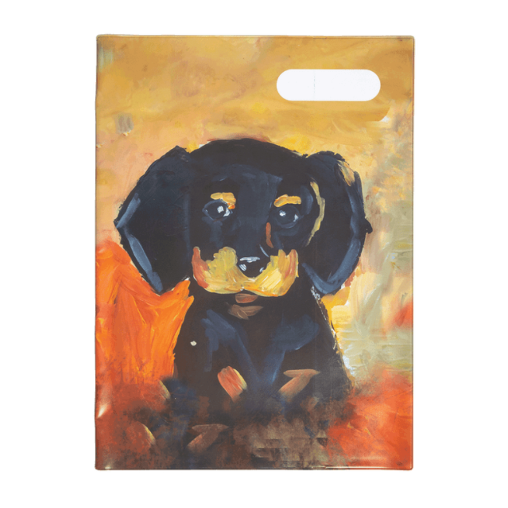 Spencil Book Cover - Scrapbook - Shadow Puppy