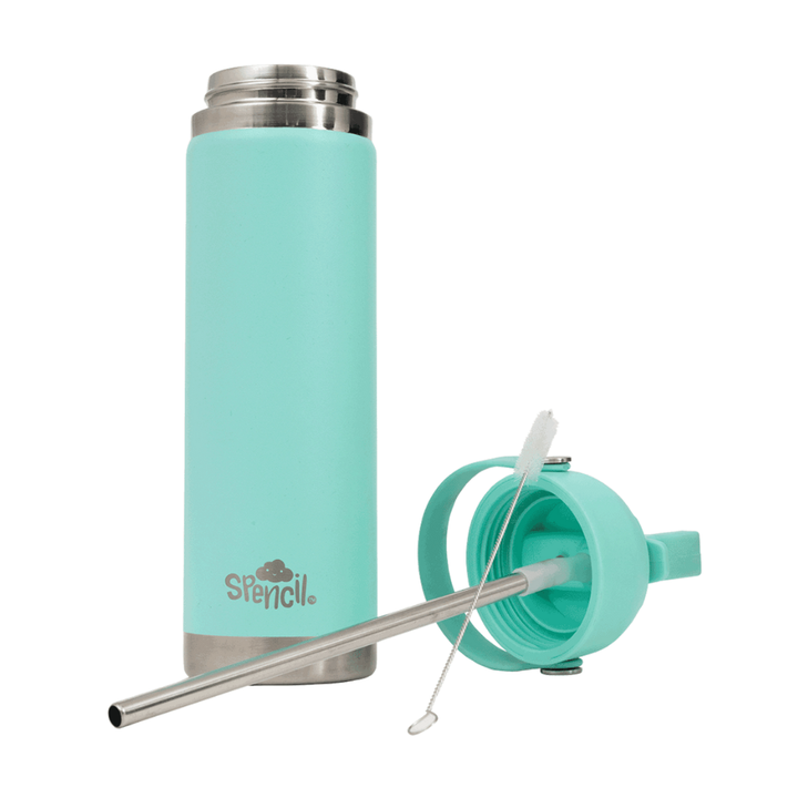 PRE-ORDER - Spencil BIG Insulated Drink Bottle 650ml - Mint