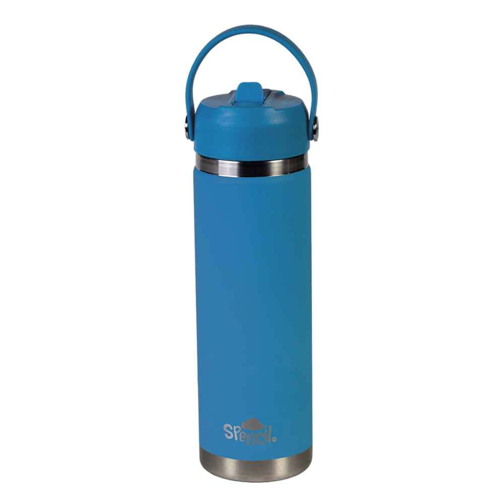 PRE-ORDER - Spencil BIG Insulated Drink Bottle 650ml - Pacific