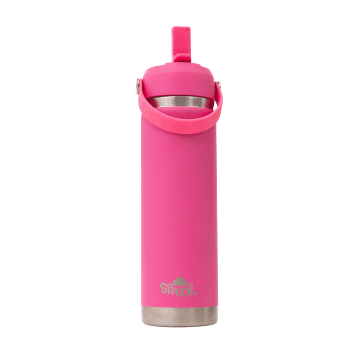 PRE-ORDER - Spencil BIG Insulated Drink Bottle 650ml - Fucshia