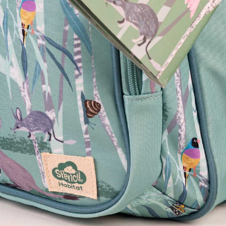Spencil Habitat Big Kids Backpack - Threatened Aussies
