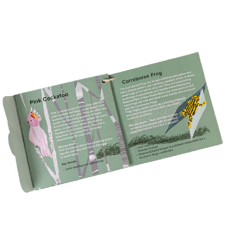 Spencil Habitat Big Kids Backpack - Threatened Aussies