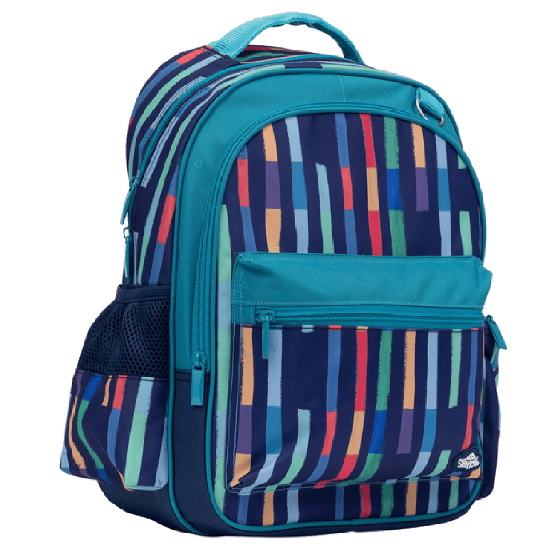 Spencil Little Kids Backpack - Bright Stripes