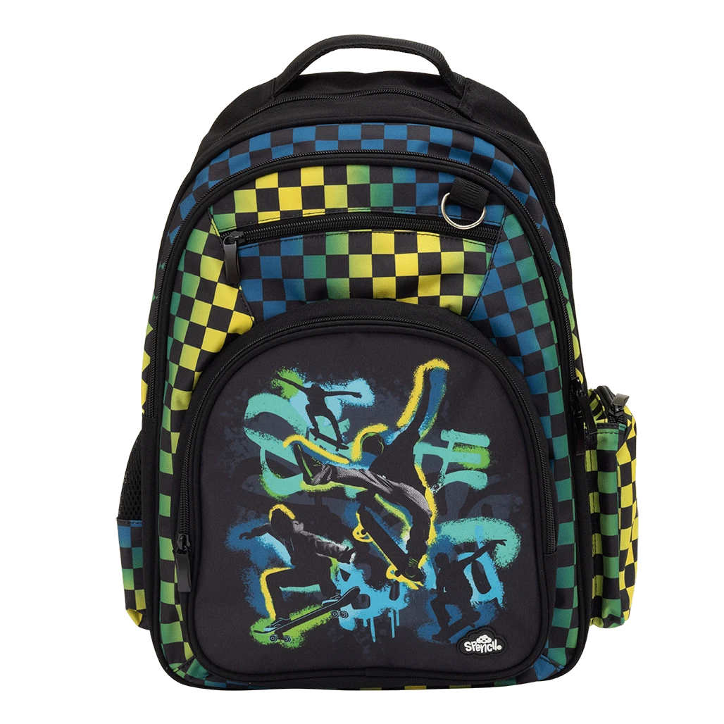 Spencil Big Kids Backpack - Skate Crew