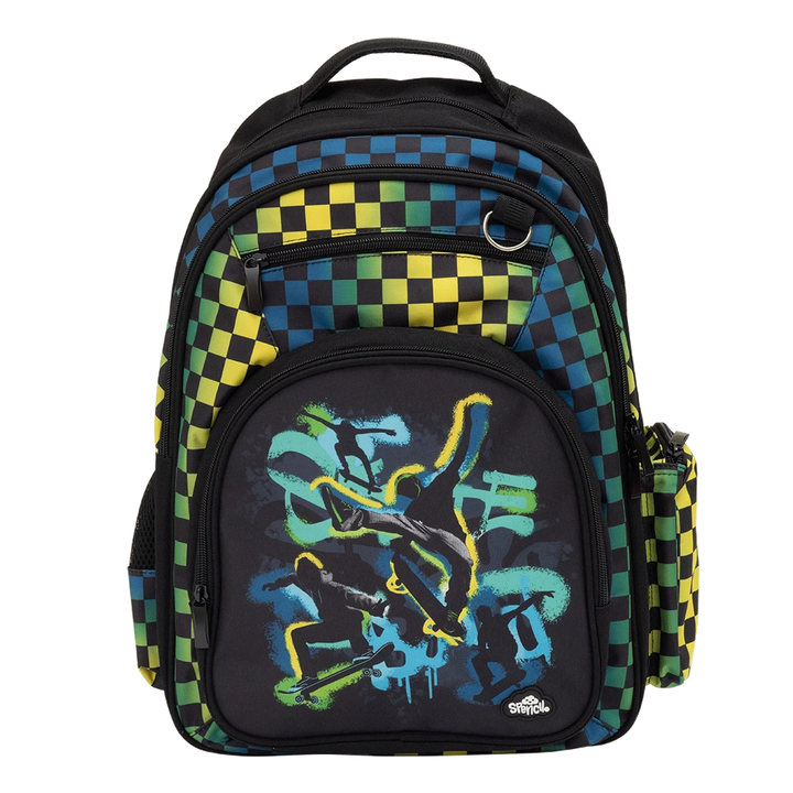 Spencil Big Kids Backpack - Skate Crew