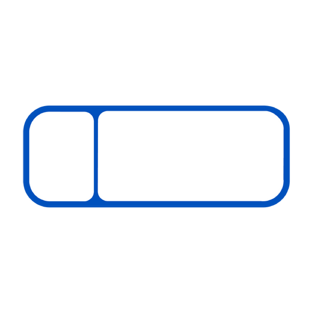 Spencil Snack Attack Box Replacement Silicone Seal - Azure