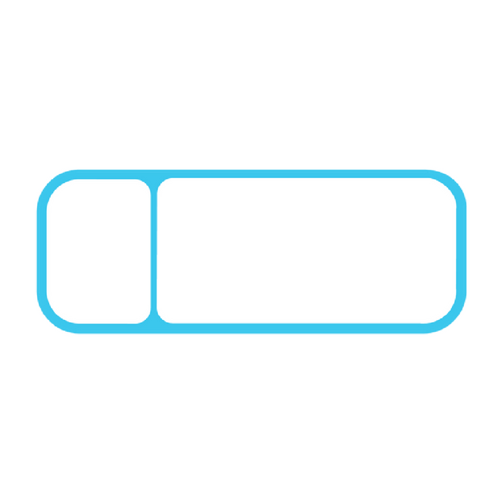 Spencil Snack Attack Box Replacement Silicone Seal - Sky