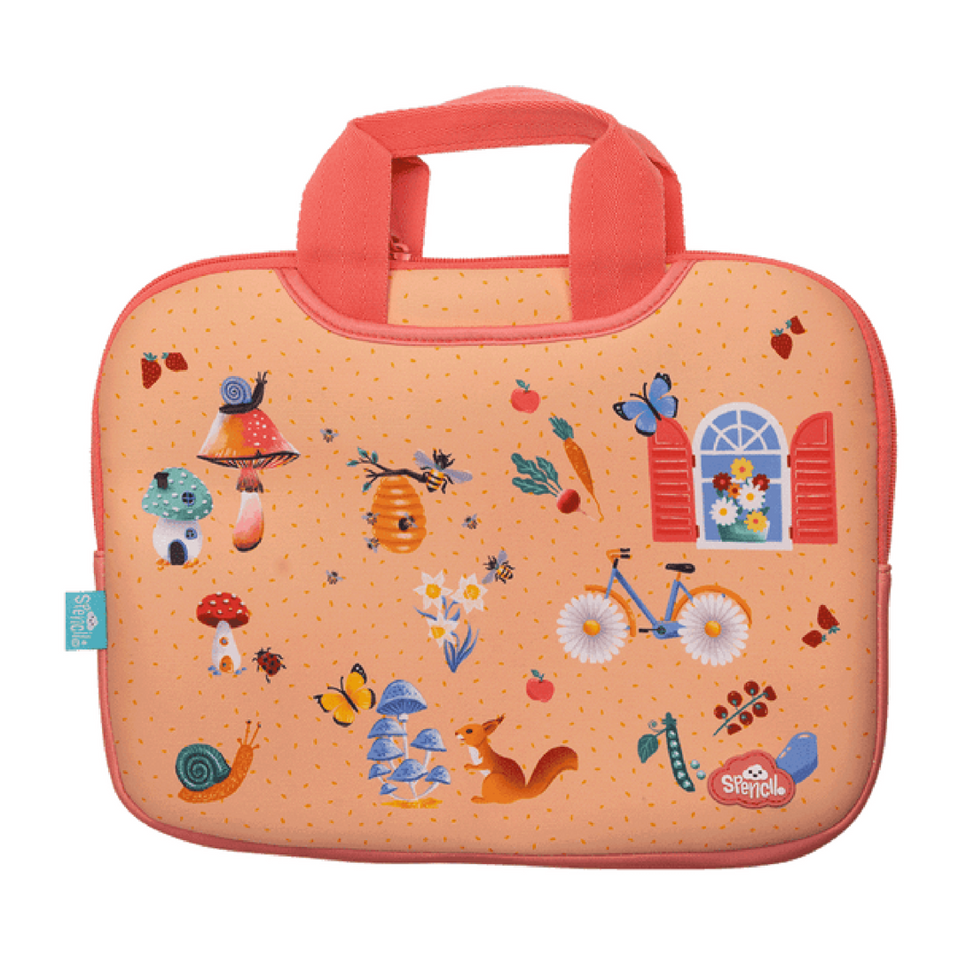 Spencil Tech/Laptop Carry Case - Secret Garden
