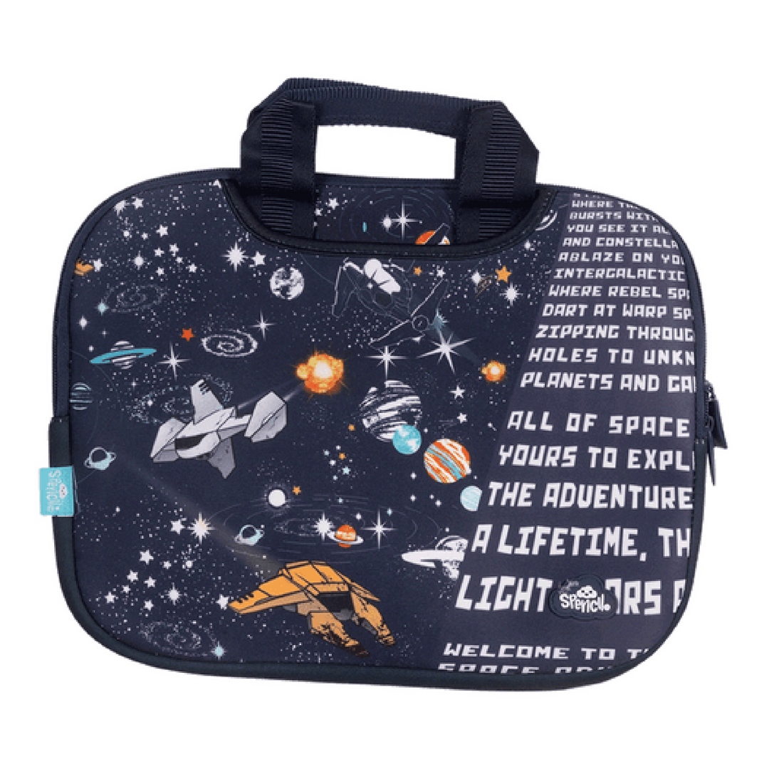 Spencil Tech/Laptop Carry Case - Space Adventure