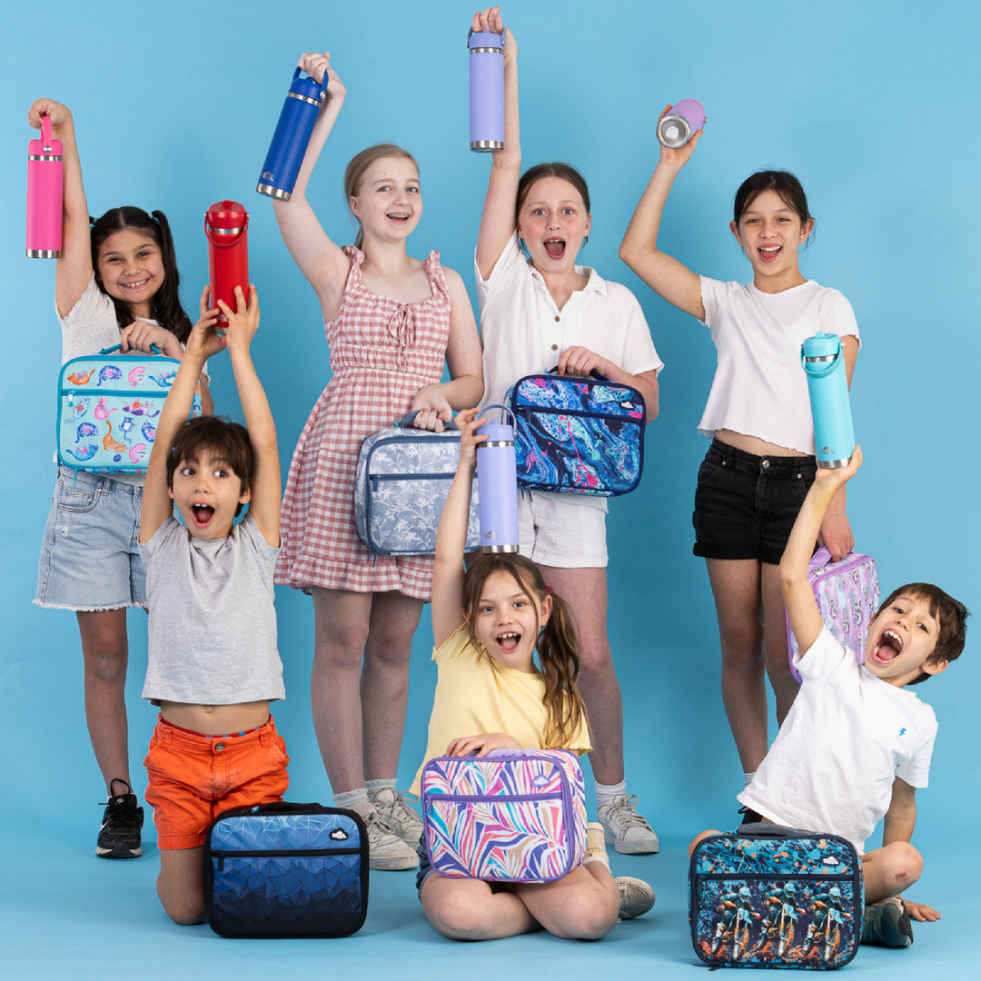 Spencil BIG Cooler Lunch Bag + Chill Pack - Fractal