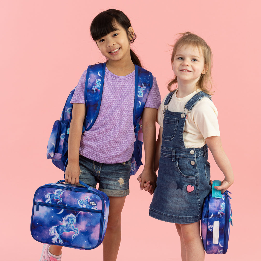 Spencil BIG Cooler Lunch Bag + Chill Pack - Moonlit Unicorn