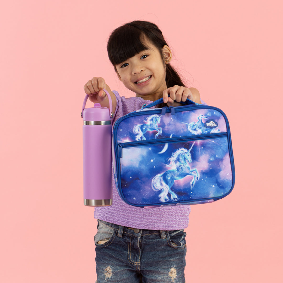 Spencil BIG Cooler Lunch Bag + Chill Pack - Moonlit Unicorn