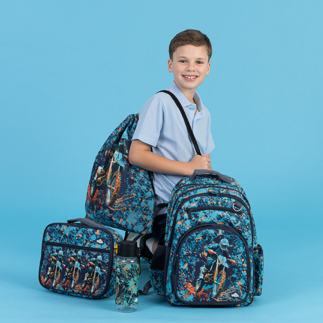 Spencil BIG Cooler Lunch Bag + Chill Pack - Moto Camo Trax