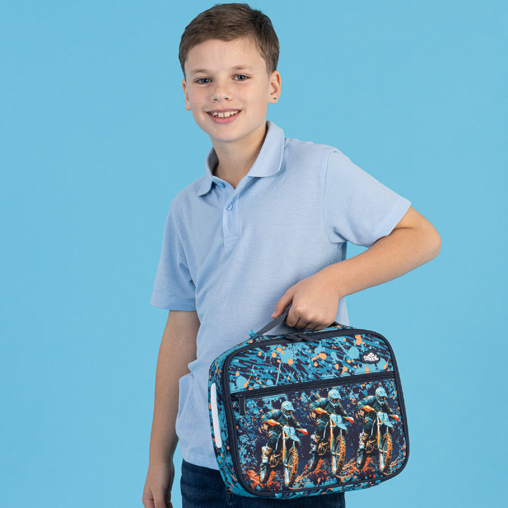 Spencil BIG Cooler Lunch Bag + Chill Pack - Moto Camo Trax