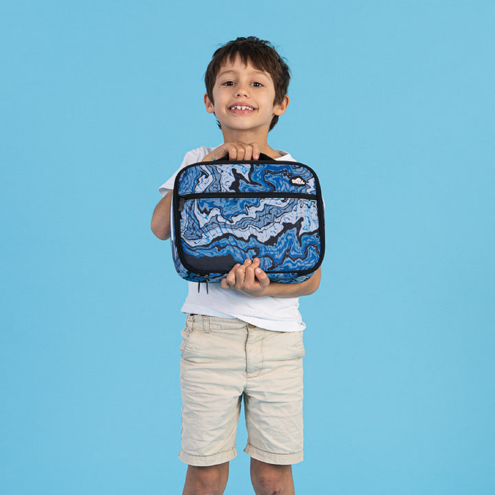 Spencil BIG Cooler Lunch Bag + Chill Pack - Ripple Effect