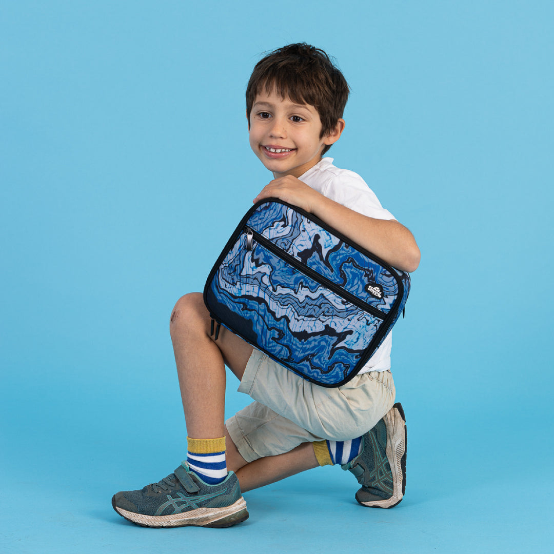 Spencil BIG Cooler Lunch Bag + Chill Pack - Ripple Effect