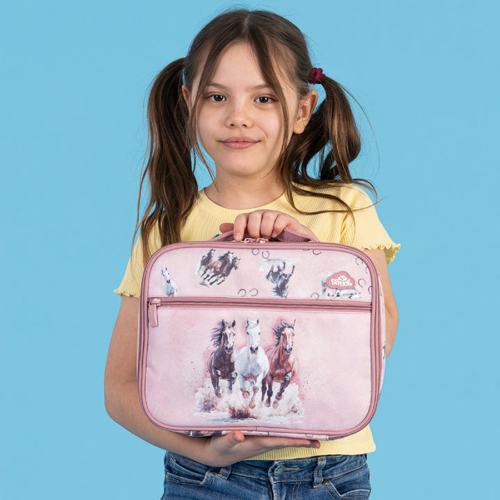 Spencil BIG Cooler Lunch Bag + Chill Pack - Wild Horses