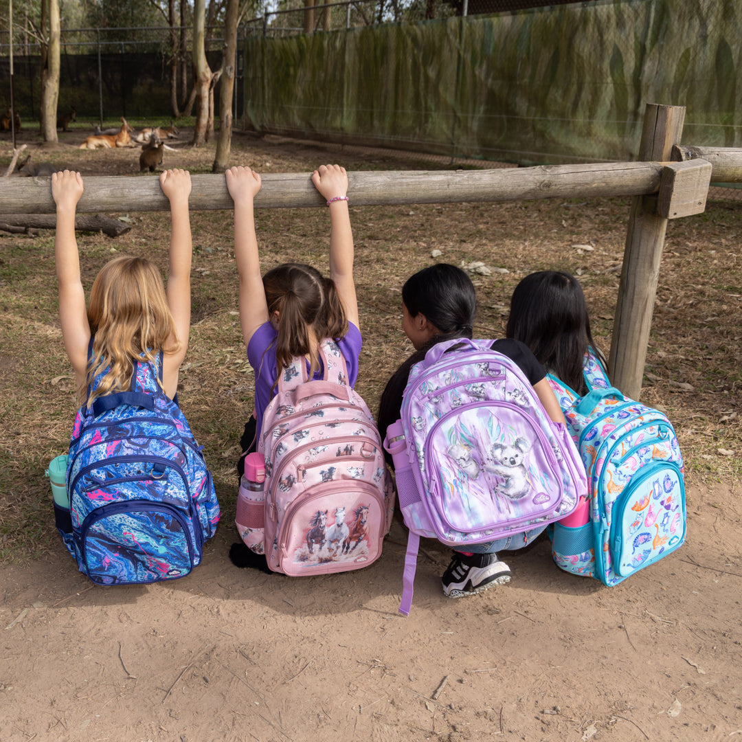 Spencil Big Kids Backpack - Crazy Cats