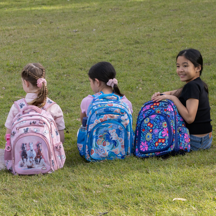 Spencil Big Kids Backpack - Flower Fun