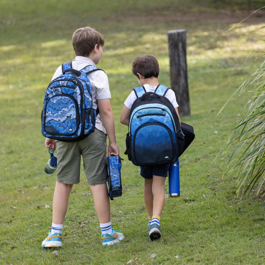 Spencil Big Kids Backpack - Fractal