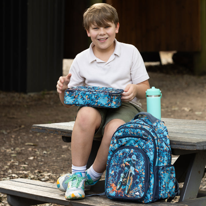 Spencil Big Kids Backpack - Moto Camo Trax