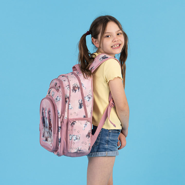 Spencil Big Kids Backpack - Wild Horses