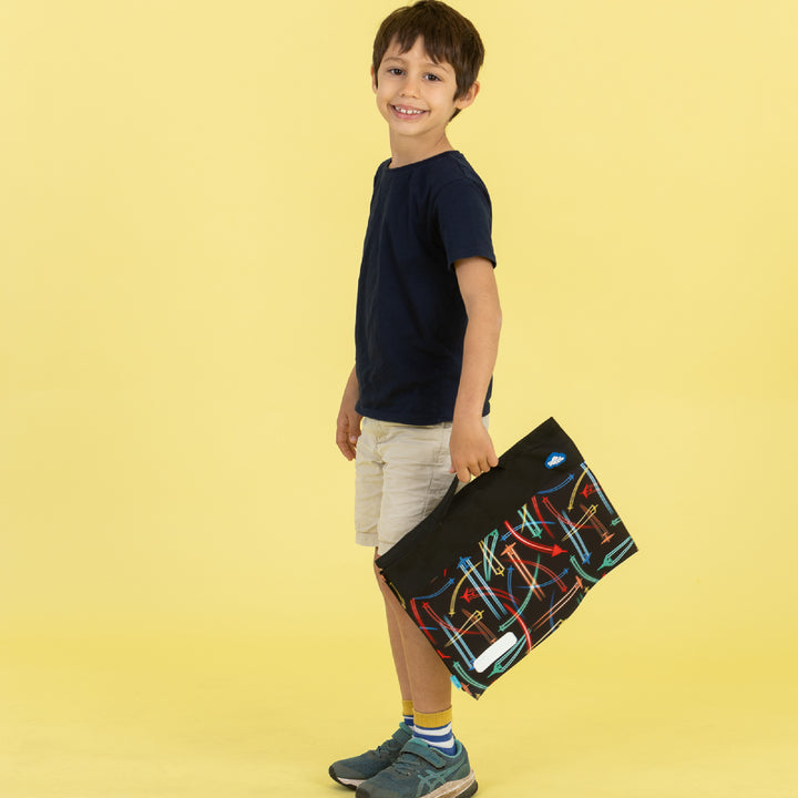 Spencil Library Bag - Jet Planes