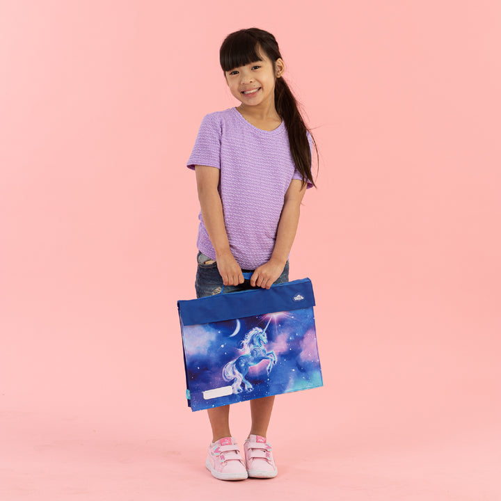 Spencil Library Bag - Moonlit Unicorn