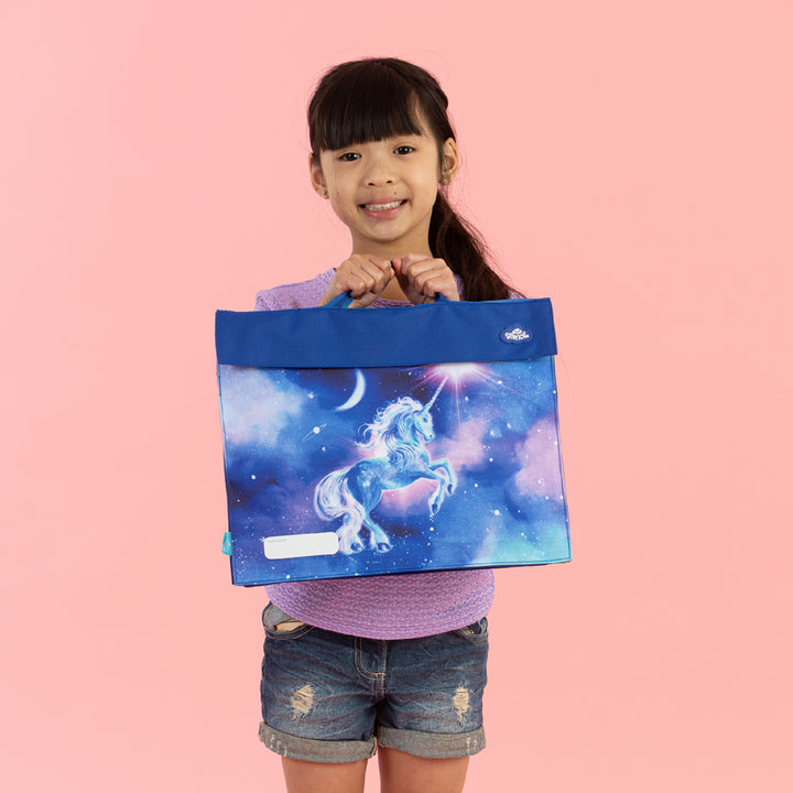 Spencil Library Bag - Moonlit Unicorn