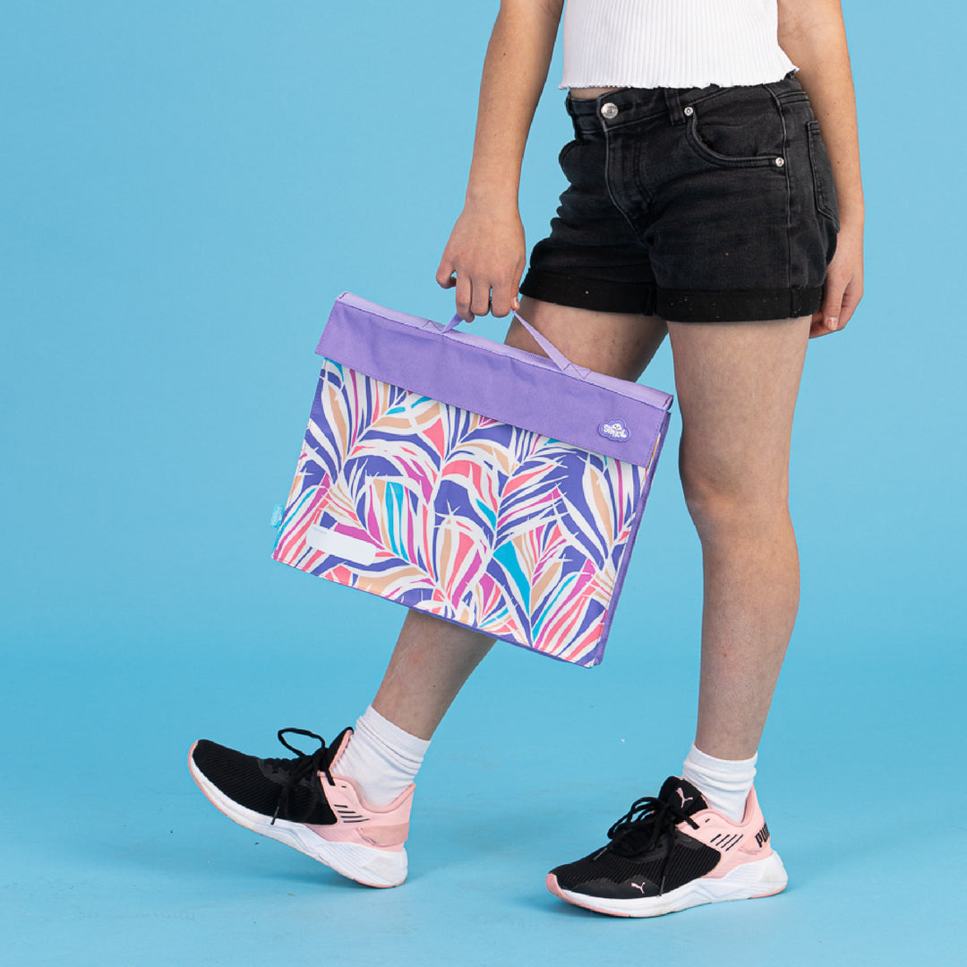 Spencil Library Bag - Paradise Palms