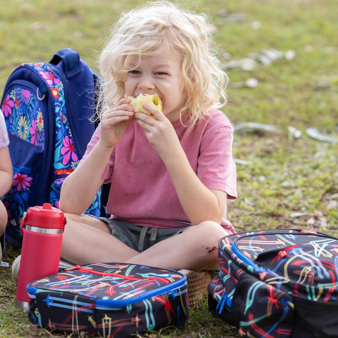 Spencil Little Cooler Lunch Bag + Chill Pack - Jet Planes