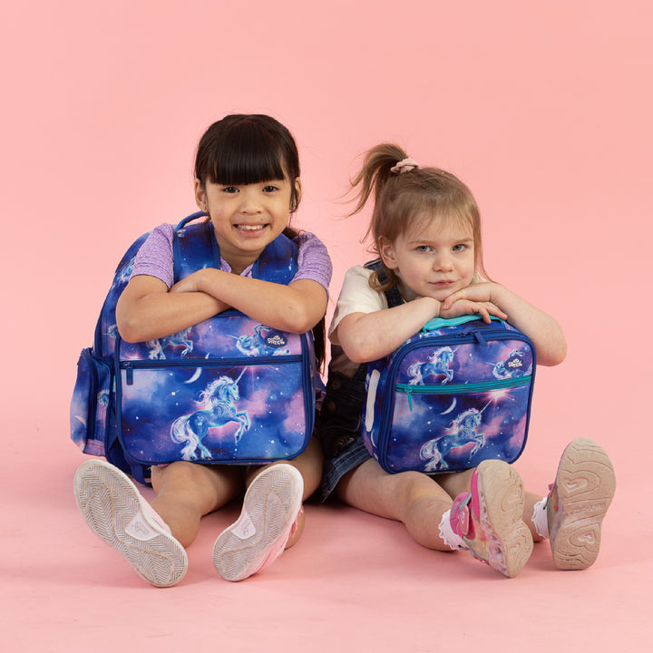 Spencil Little Cooler Lunch Bag + Chill Pack - Moonlit Unicorn