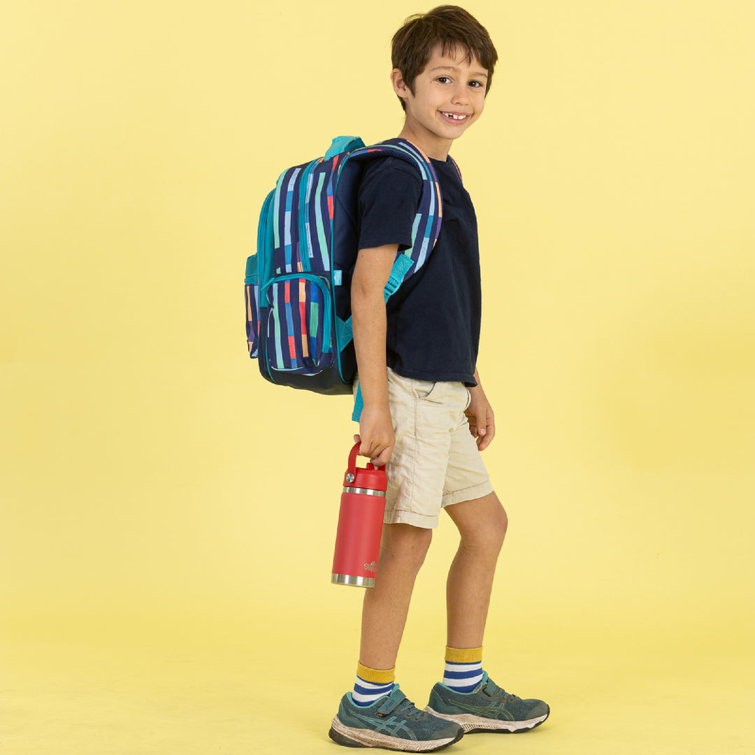 Spencil Little Kids Backpack - Bright Stripes