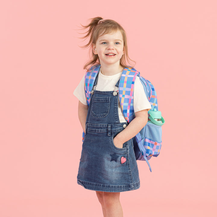 Spencil Little Kids Backpack - Pastel Plaid