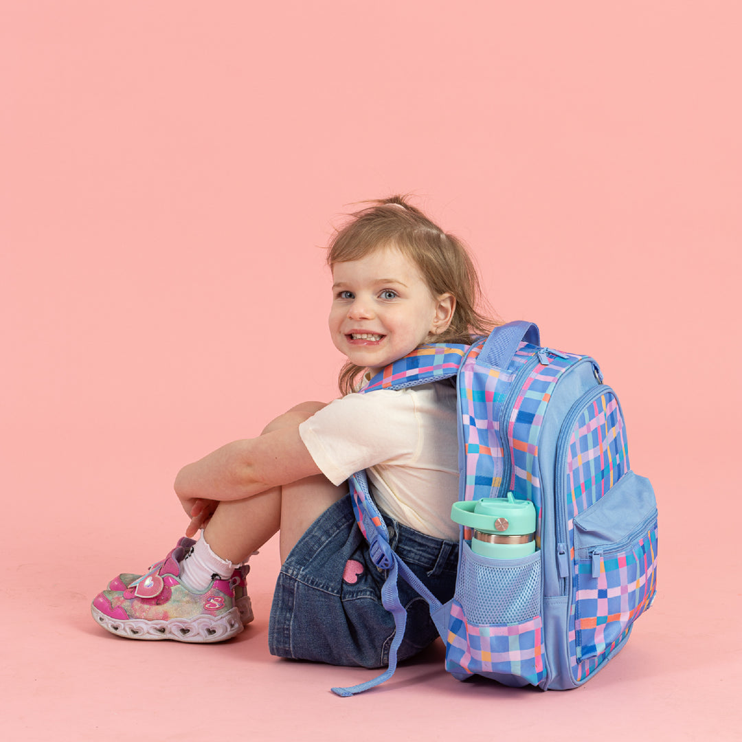Spencil Little Kids Backpack - Pastel Plaid
