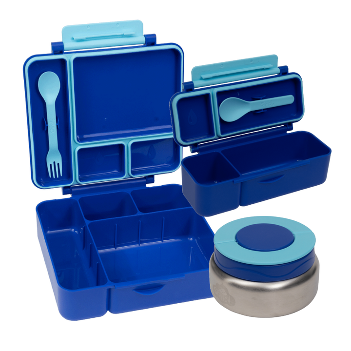Spencil All-in Lunch & Snack Bundle - Azure