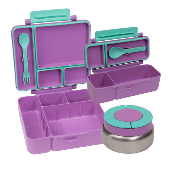 Spencil All-in Lunch & Snack Bundle - Lilac