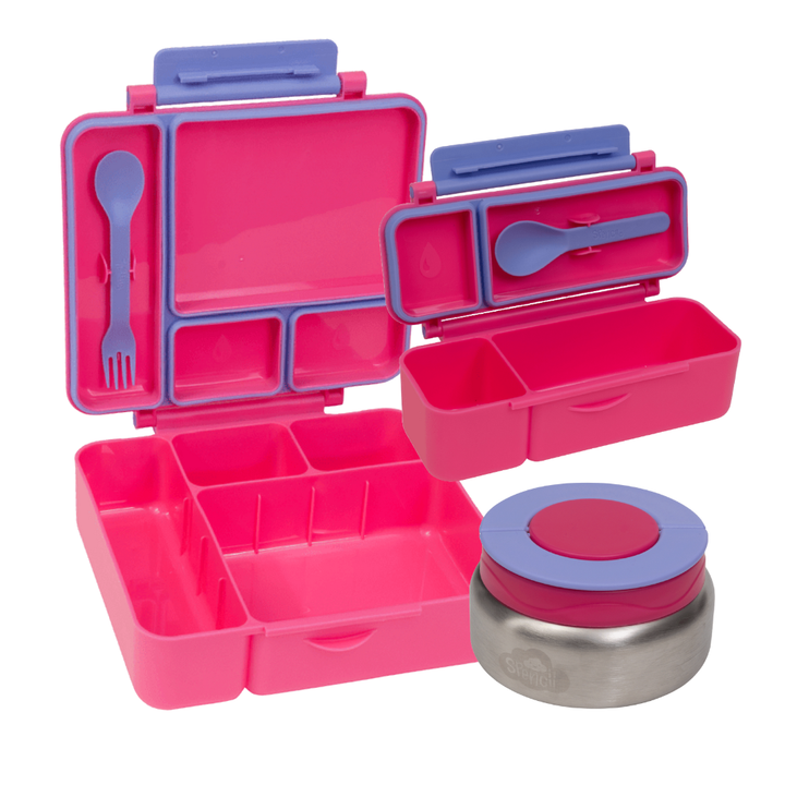 Spencil All-in Lunch & Snack Bundle - Fuchsia