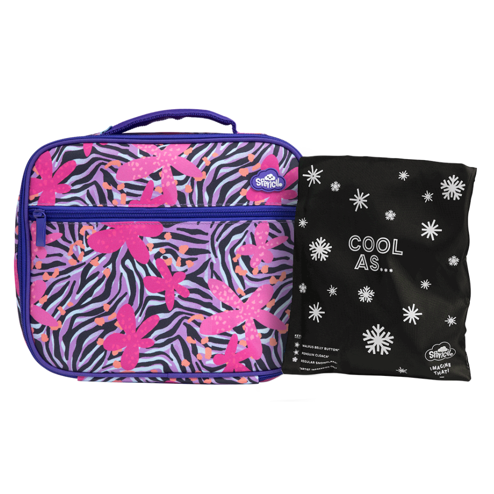 Spencil BIG Cooler Lunch Bag + Chill Pack - Born To Be Wild